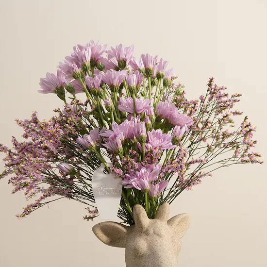 Pastel Wilderness Flower Vase