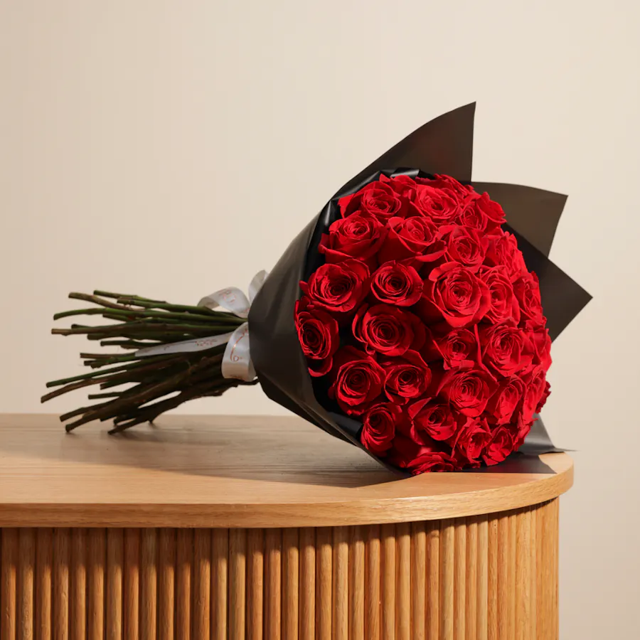 Stunning Red Roses Bouquet | 50 Roses 1