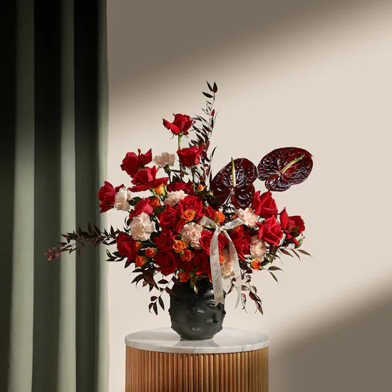 Midnight Muse Flower Vase