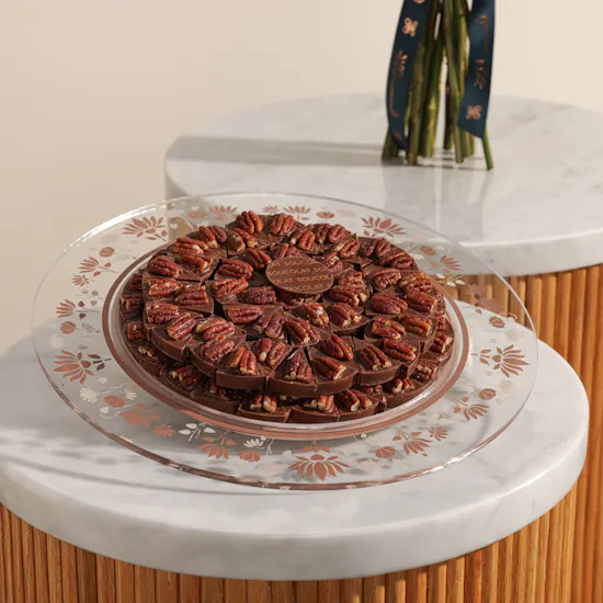Soucolat Turtle Jaipur Round Tray | Happiness Flowers