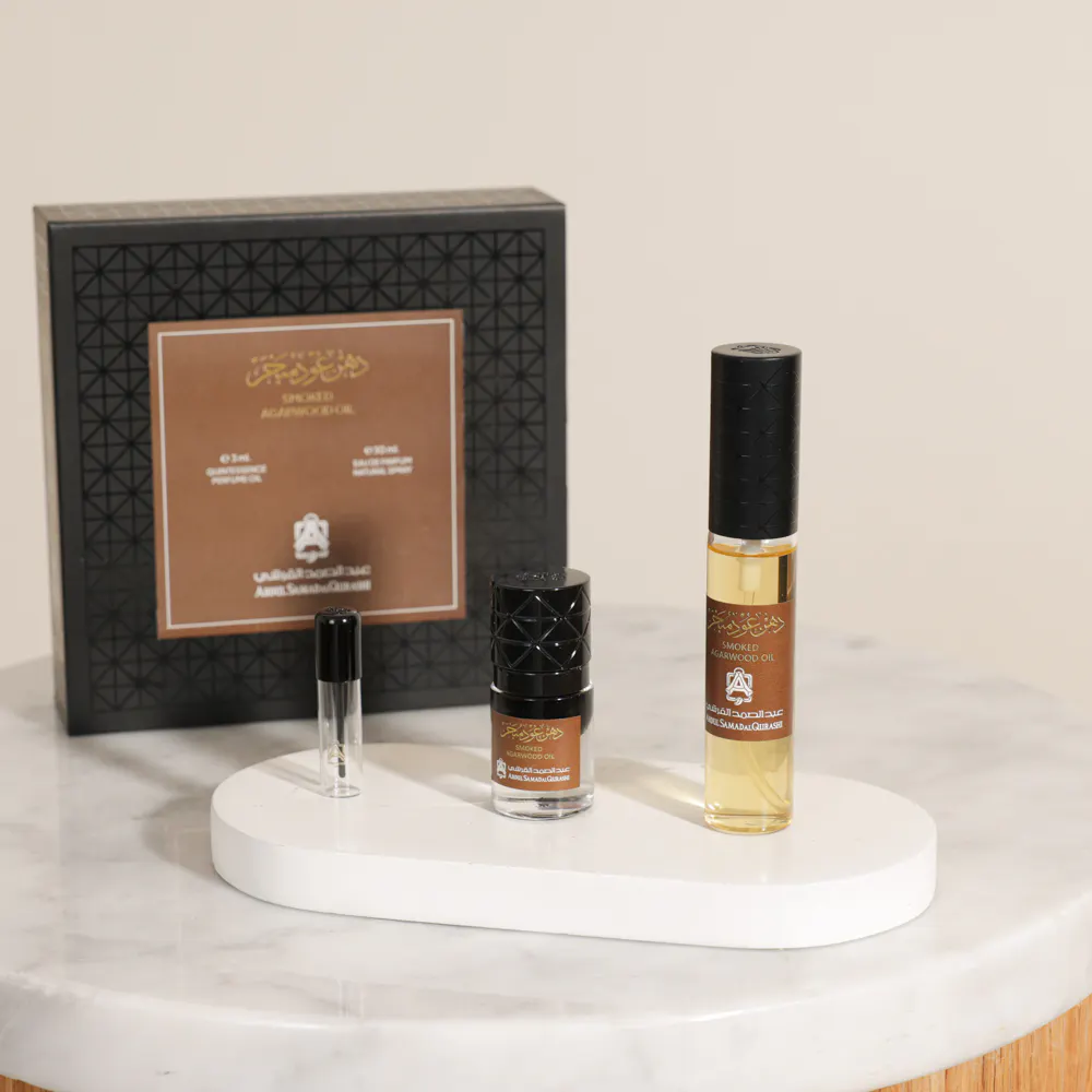 Buy and send Abdul Samad Al Qurashi Smoked Agarwood Oil Set gift