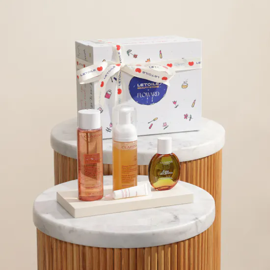 Floward x LETOILE Clarins Skin Care Set