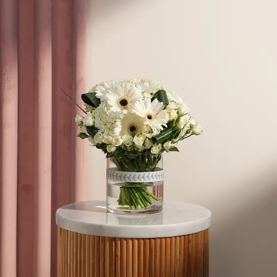 White Serenity Vase
