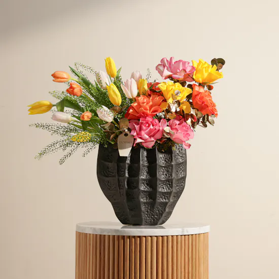 Vibrant Celebration Flower Vase