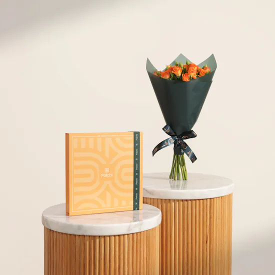 Patchi Les Chocolate Box | Charming Flowers Bouquet