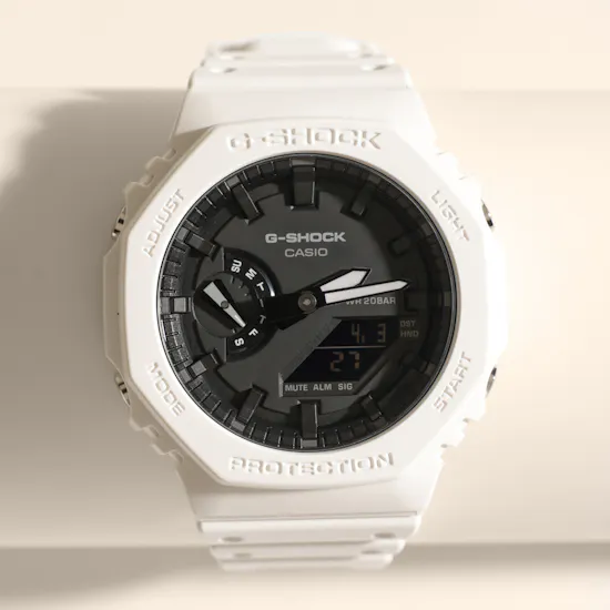 Casio G-Shock Carbon Core Guard White Men’s Watch