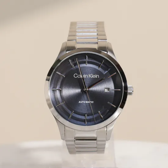 Calvin Klein Silver H-Link Automatic Men's Watch
