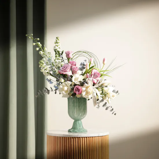 Garden Paradise Flower Vase