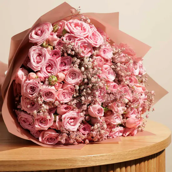 Pinkie Flowers | Pink Wrap
