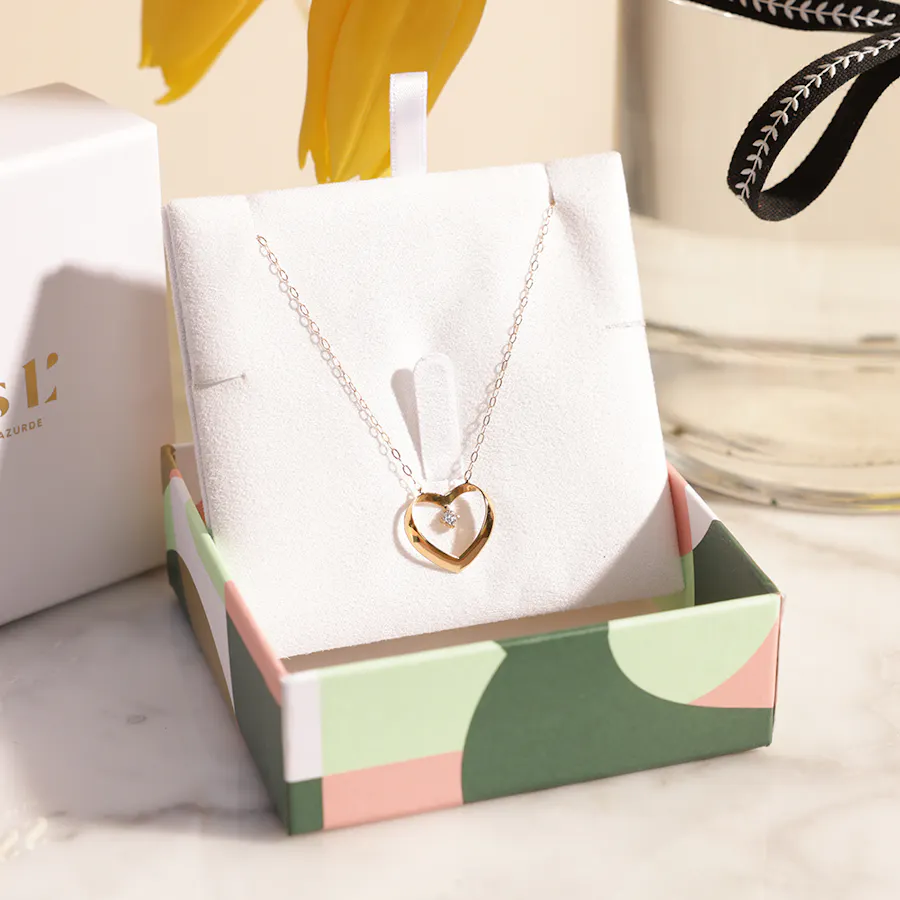 Miss L by L'azurde Gold Necklace | Elegant Vase  4