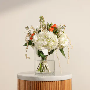 Sweet Serenity Flowers Vase