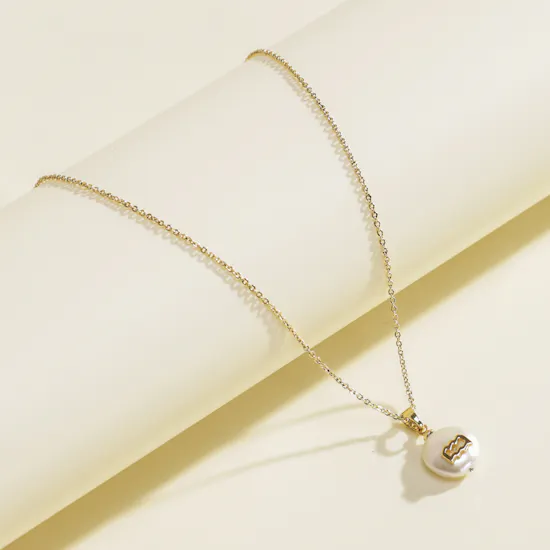 Ash Couture Zodiac Sign Aquarius Necklace For Women