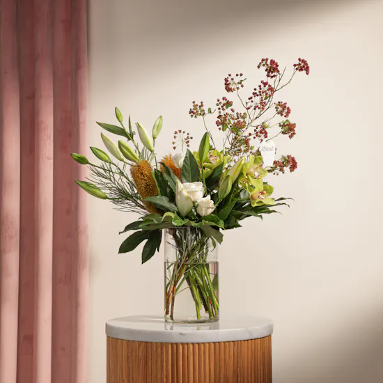 Vibrant Harmony Flowers Vase by September Studio