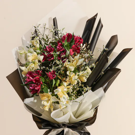 Ethereal Elegant Alstroemeria Bouquet
