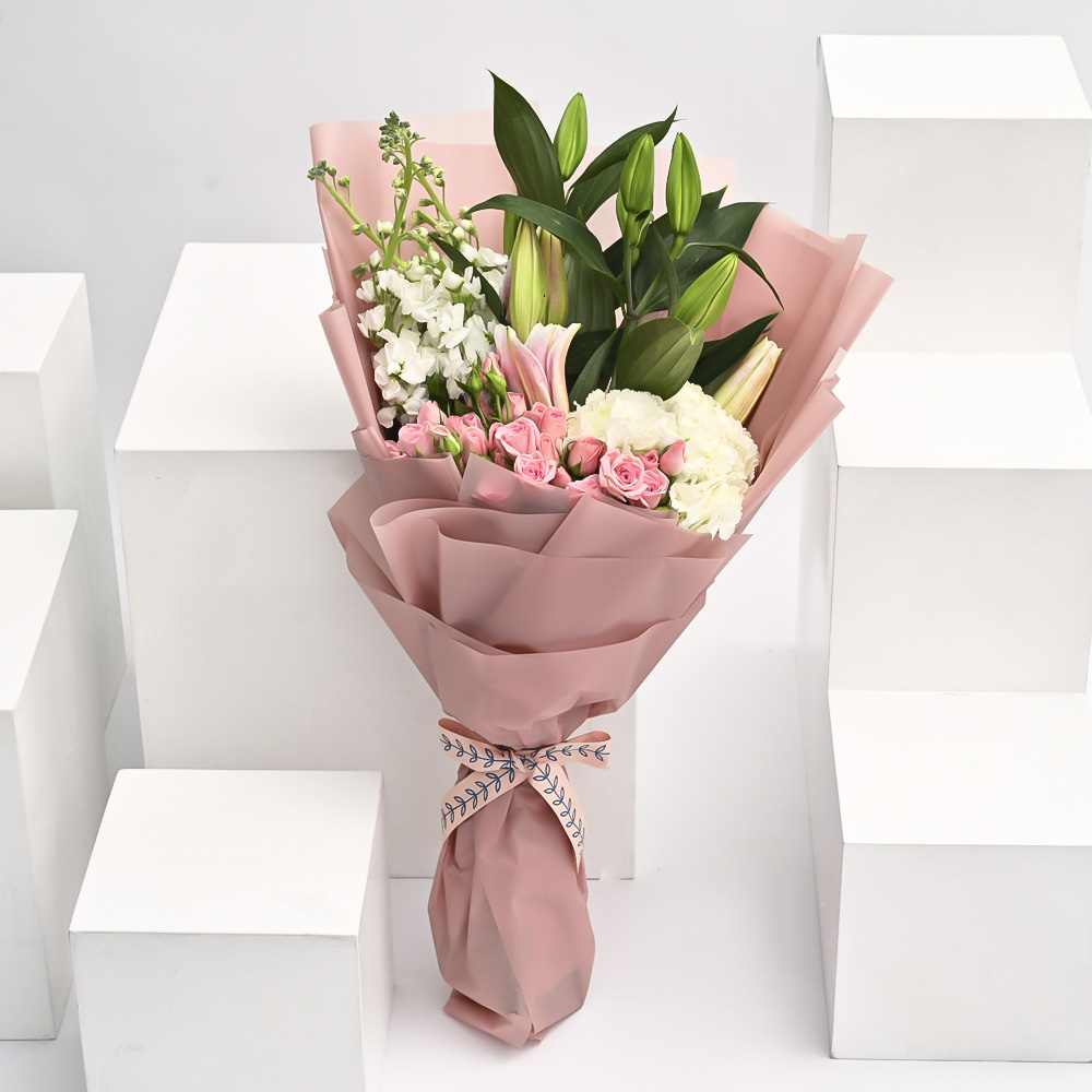 Graceful Bliss | Pink Wrap