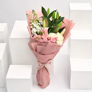 Graceful Bliss | Pink Wrap