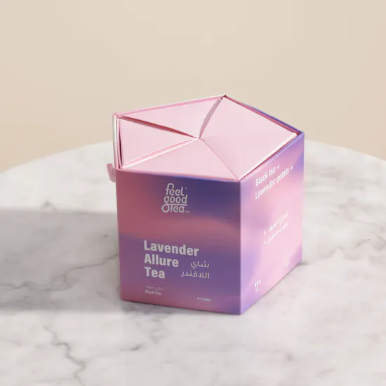 Feel Good Tea Lavender Allure | Blooms Flowers Vase