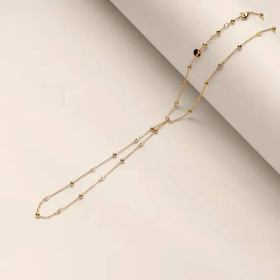 Velvet Desert Gold-Plated Qamar Hand Chain