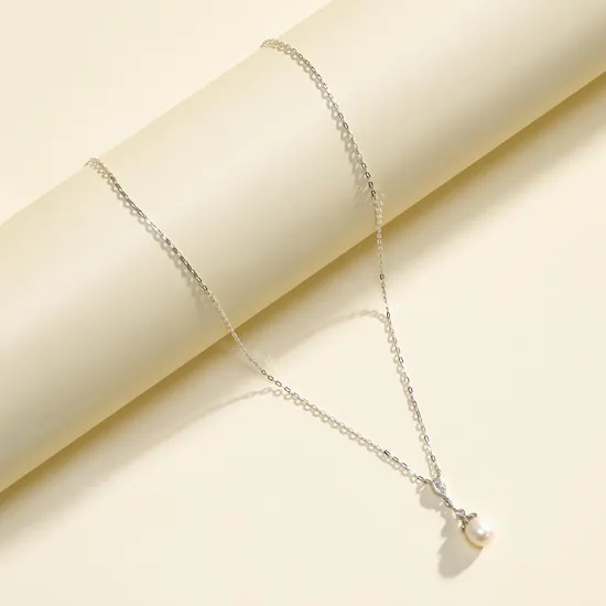 Izmirian Pearl Drop Diamond Women's Necklace