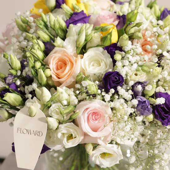 Graceful Flowers Vase