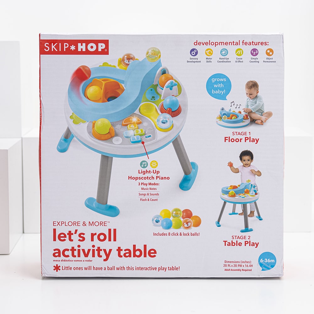 skip hop let's roll activity table