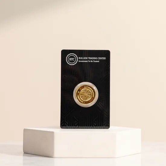 BTC Spider Man Gold Coin