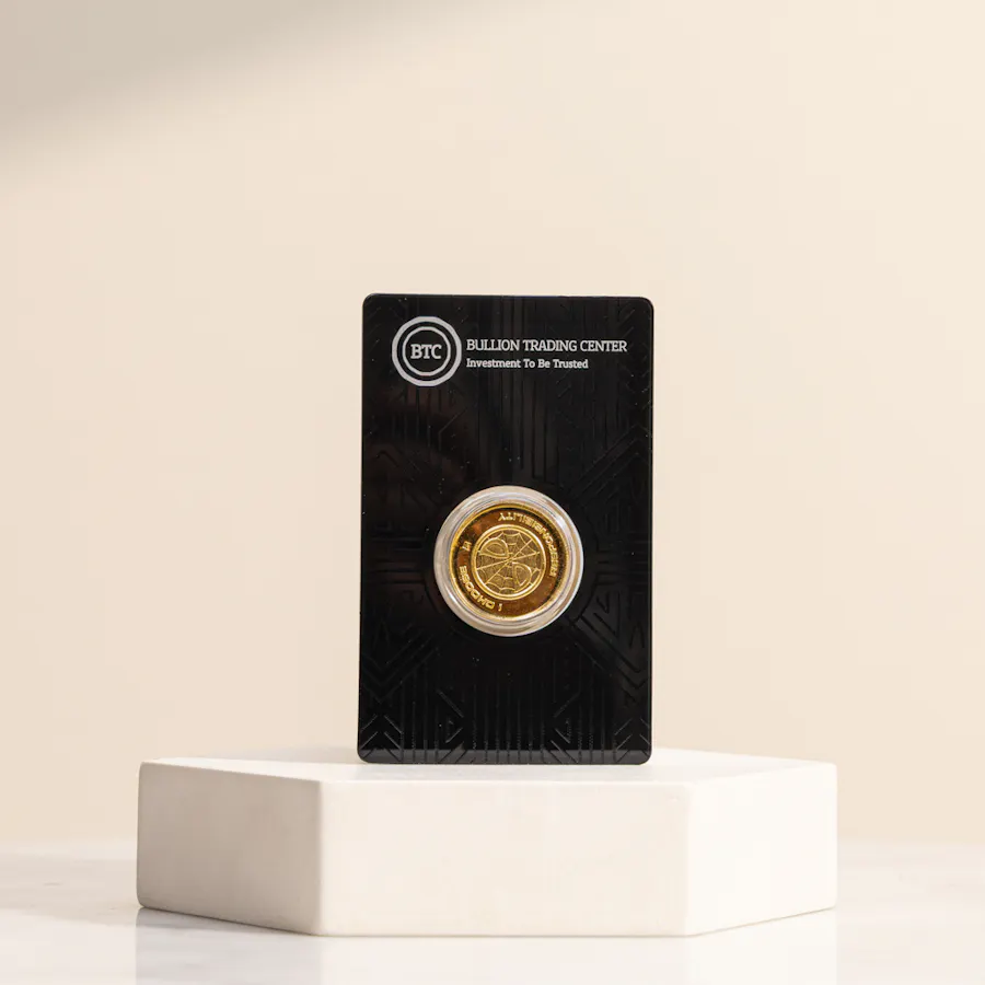 BTC Spider Man Gold Coin 2
