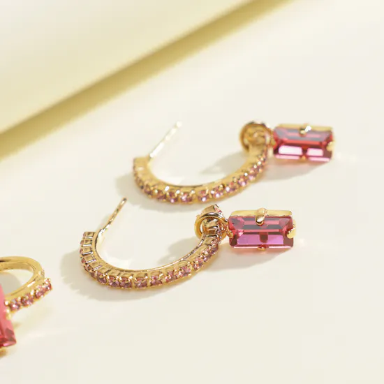 Caroline Svedbom Pink Lucy Jewelry Set