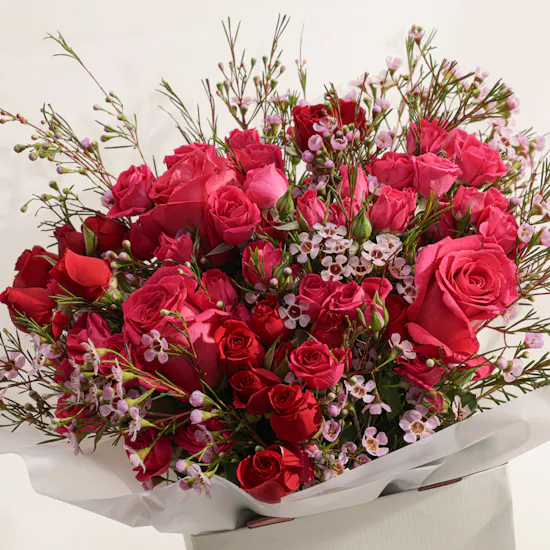 Avantcha Tea Lover’s Gift Set | Birthday Radiance Flower Bouquet