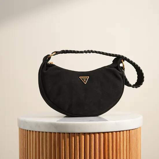 Guess Black Amita Hobo Shoulder Bag