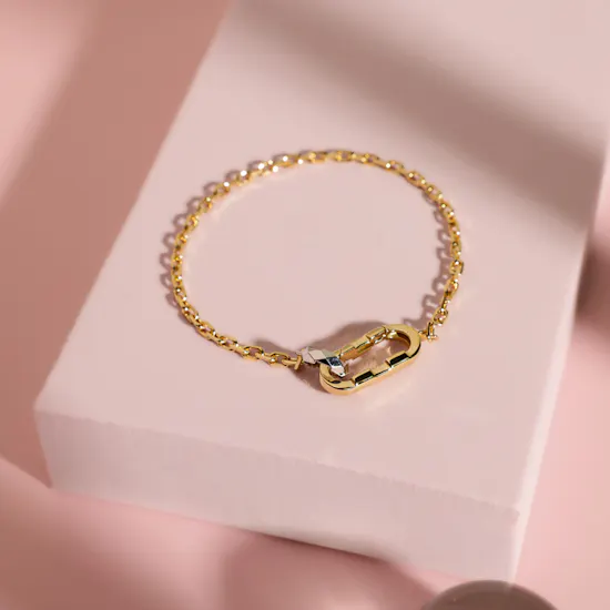 Gucci Link to Love Yellow and White Gold Bracelet