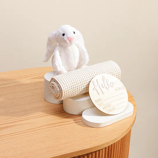 Cozy Bunny Newborn Giftset | Beige