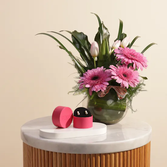 Tous Earrings | Beautiful Flowers Vase