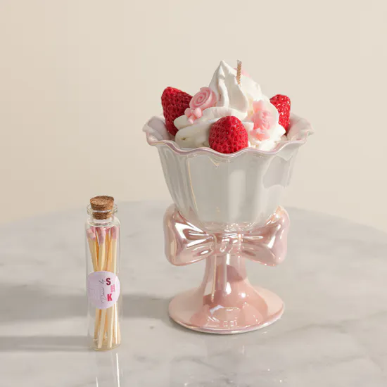 Done By SHK Ice Cream Candle
