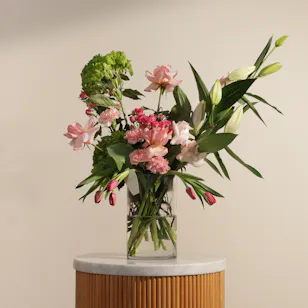 Blushing Bloom Vase By September Studio