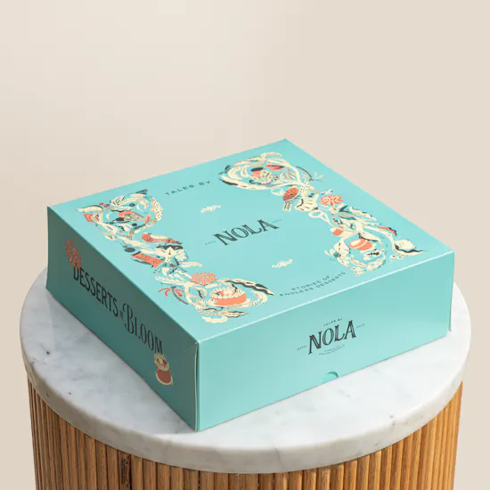 Nola Blueberry Vanilla Cake | Warm Halo Flower Bouquet