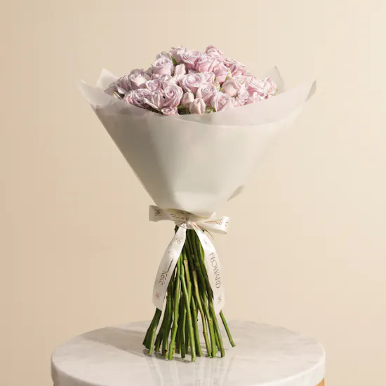 Violet Charm Bouquet | 25 Baby Roses