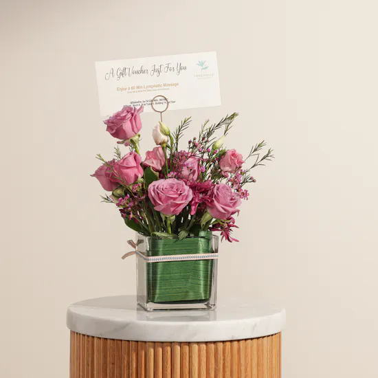 Sparadise Massage Voucher | Purple Flowers