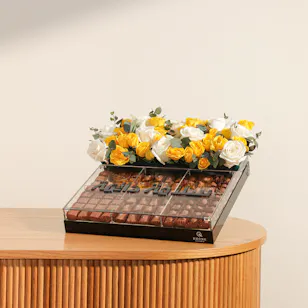 Rhône Wish You Well Chocolates Tray | Elegant Flowers Rhône Wish You Well Chocolates Tray | Elegant Flowers