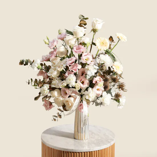 Quiet Devotion Flower Vase