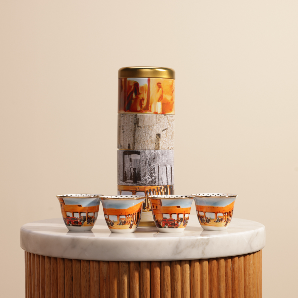 طقم فناجين قصر الحكم من أرتفيينا