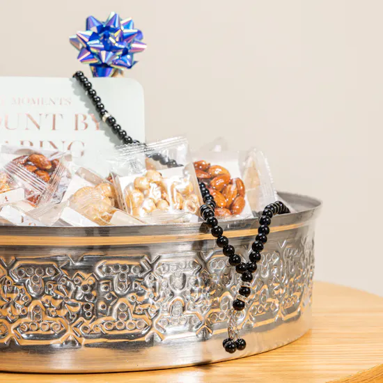 Voila Silver Cloche Mouled Sweet Gift Set | 1.7 kg