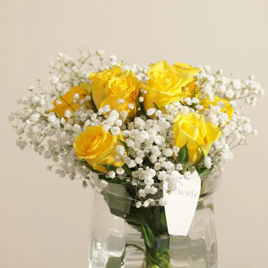 Sunny Bliss Flower Vase