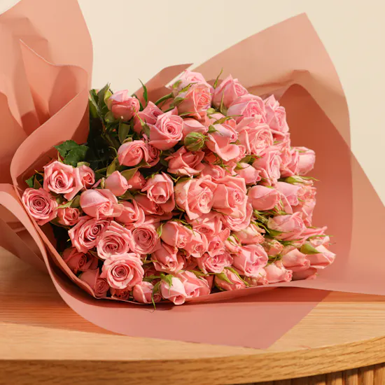 Miss L by L'azurde Gold Oval Bracelet | Mother's Day Flowers Bouquet