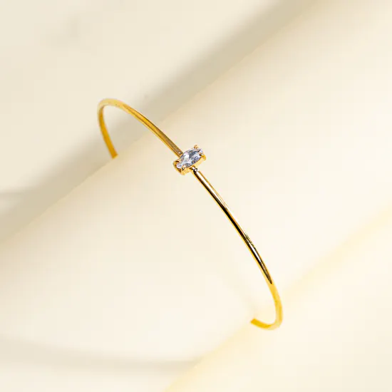 Hrh Teardrop Women's Bangle
