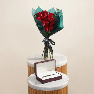 Aigner Monzio Black Men's Pen | Golden Celebrations Flowers Aigner Monzio Black Men's Pen | Golden Celebrations Flowers