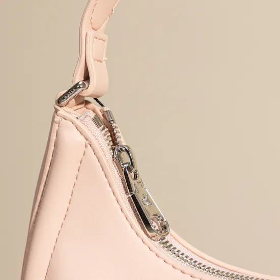 Calvin Klein Pink Embossed Monogram Women’s Shoulder Bag