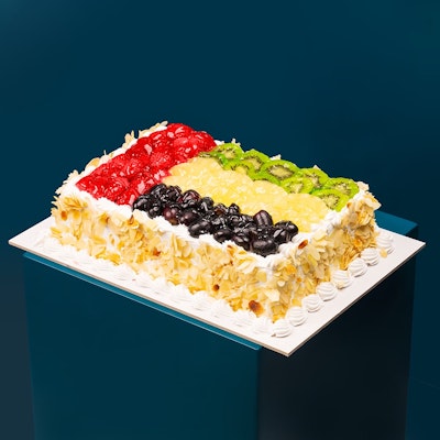 UAE flag fruit cake by Mister Baker