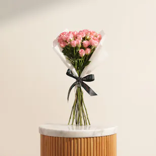 Soft Blush Flower Bouquet