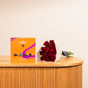 Moko Blends Chocolates | Valentine's Roses